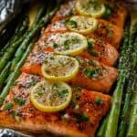 Baked Salmon with Asparagus