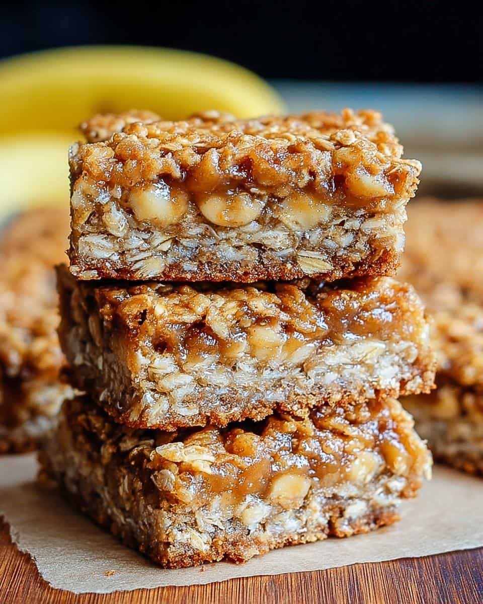 Banana Oatmeal Bars - detail 3