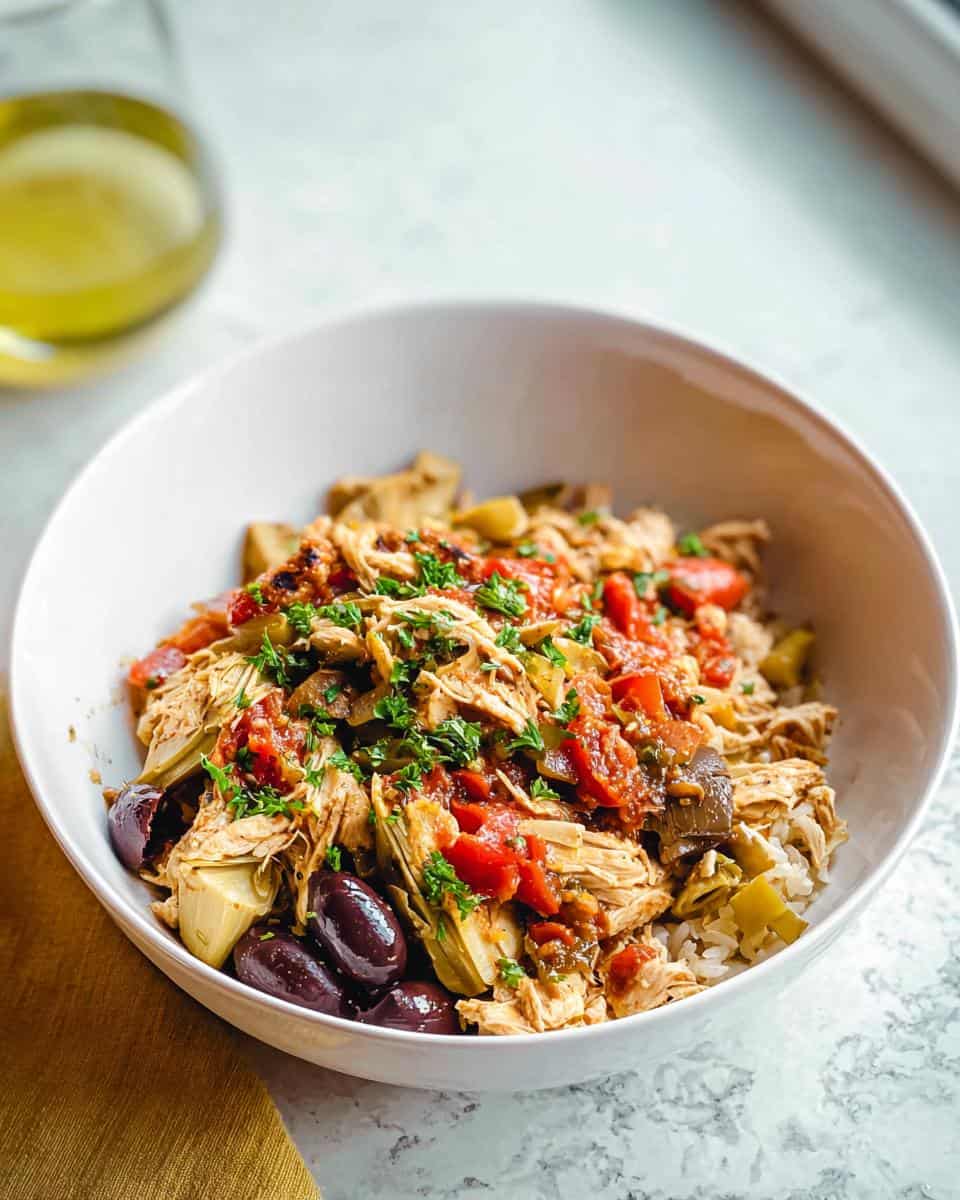 Crockpot Mediterranean Chicken Bowls - detail 3