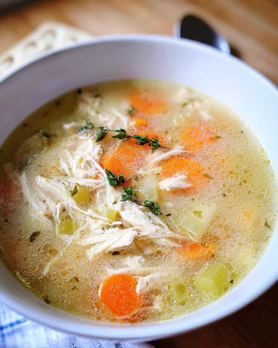 Easy Chicken Soup - detail 2