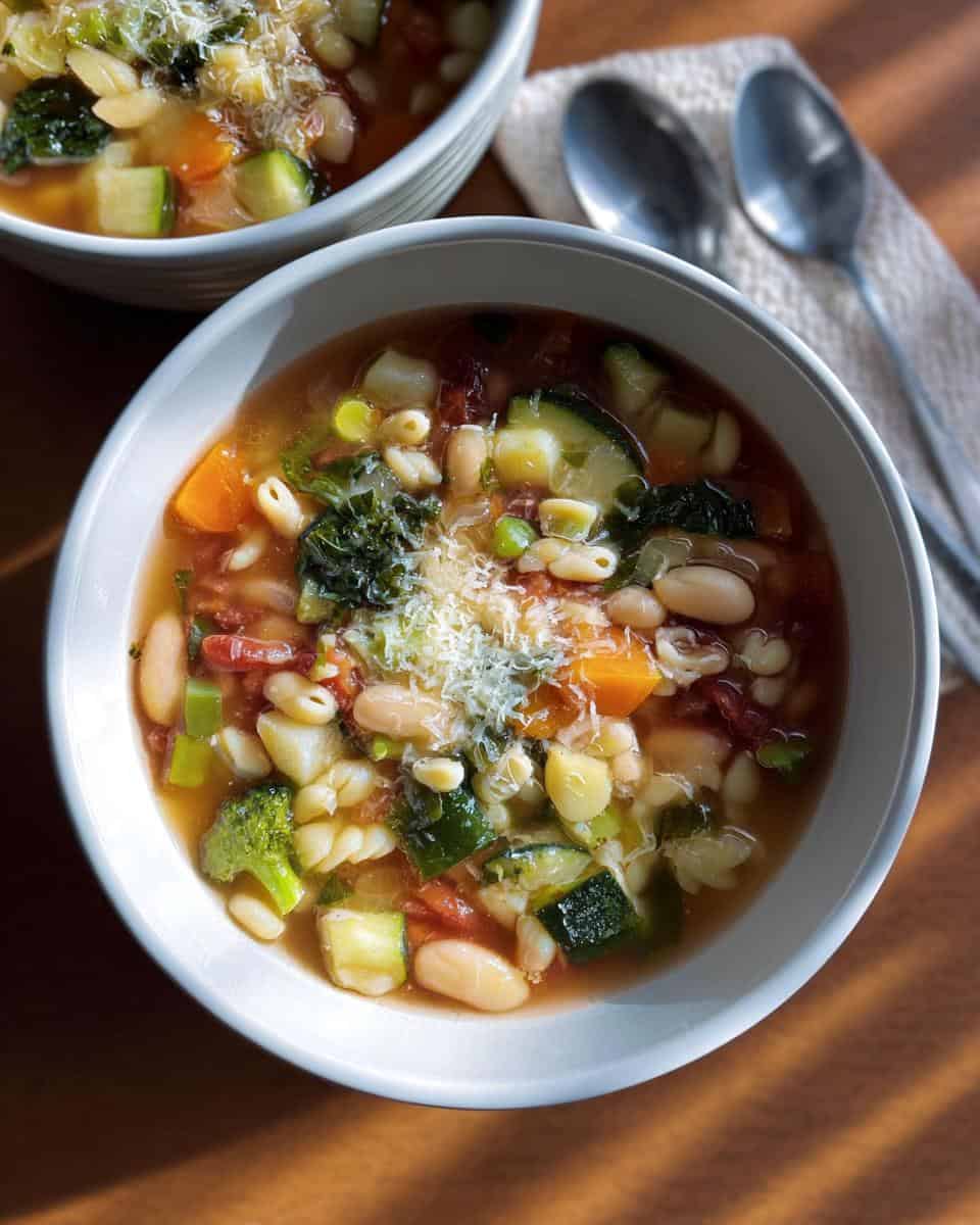 Easy Italian Vegetable Soup - detail 1