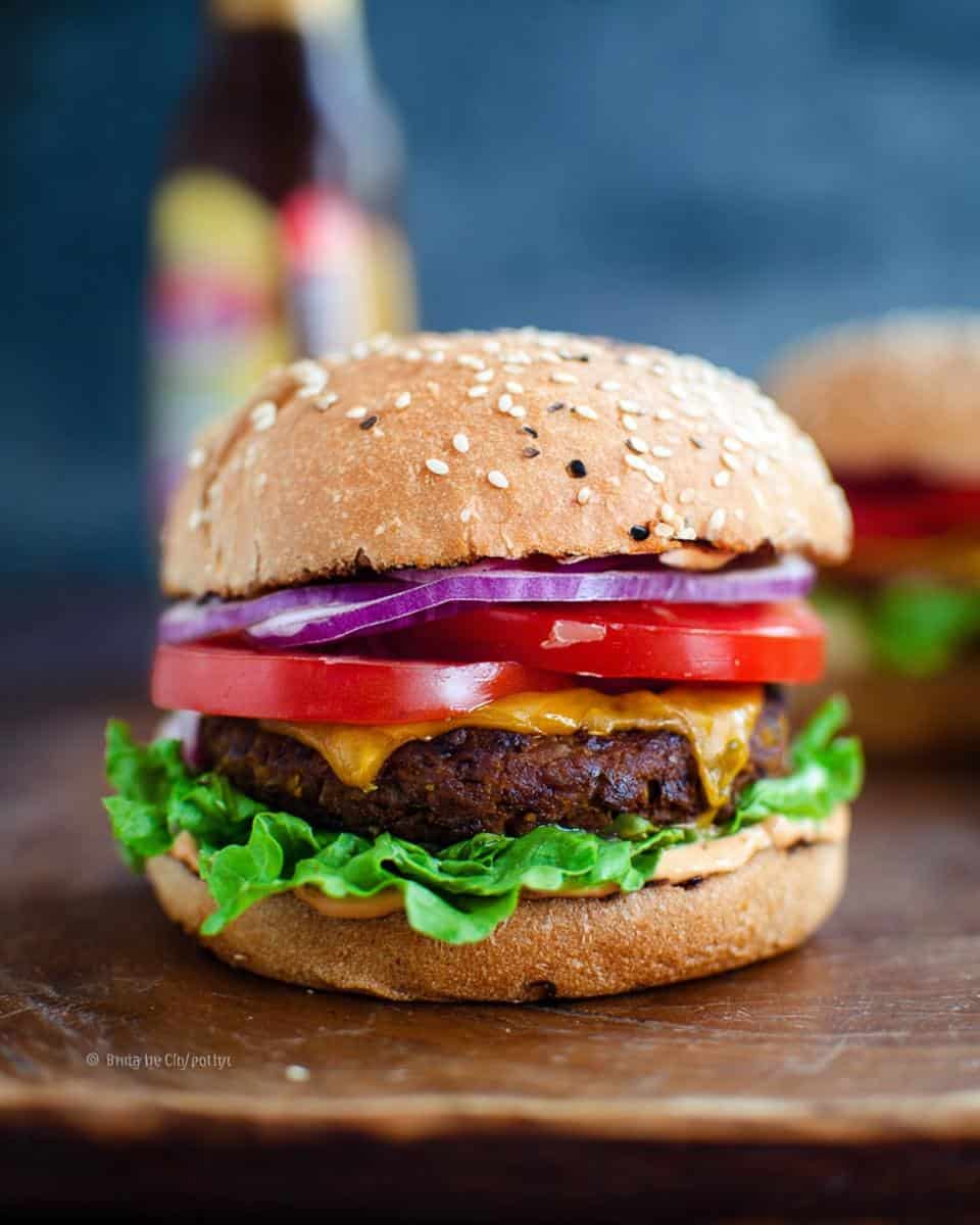 Easy Veggie Burger - detail 3