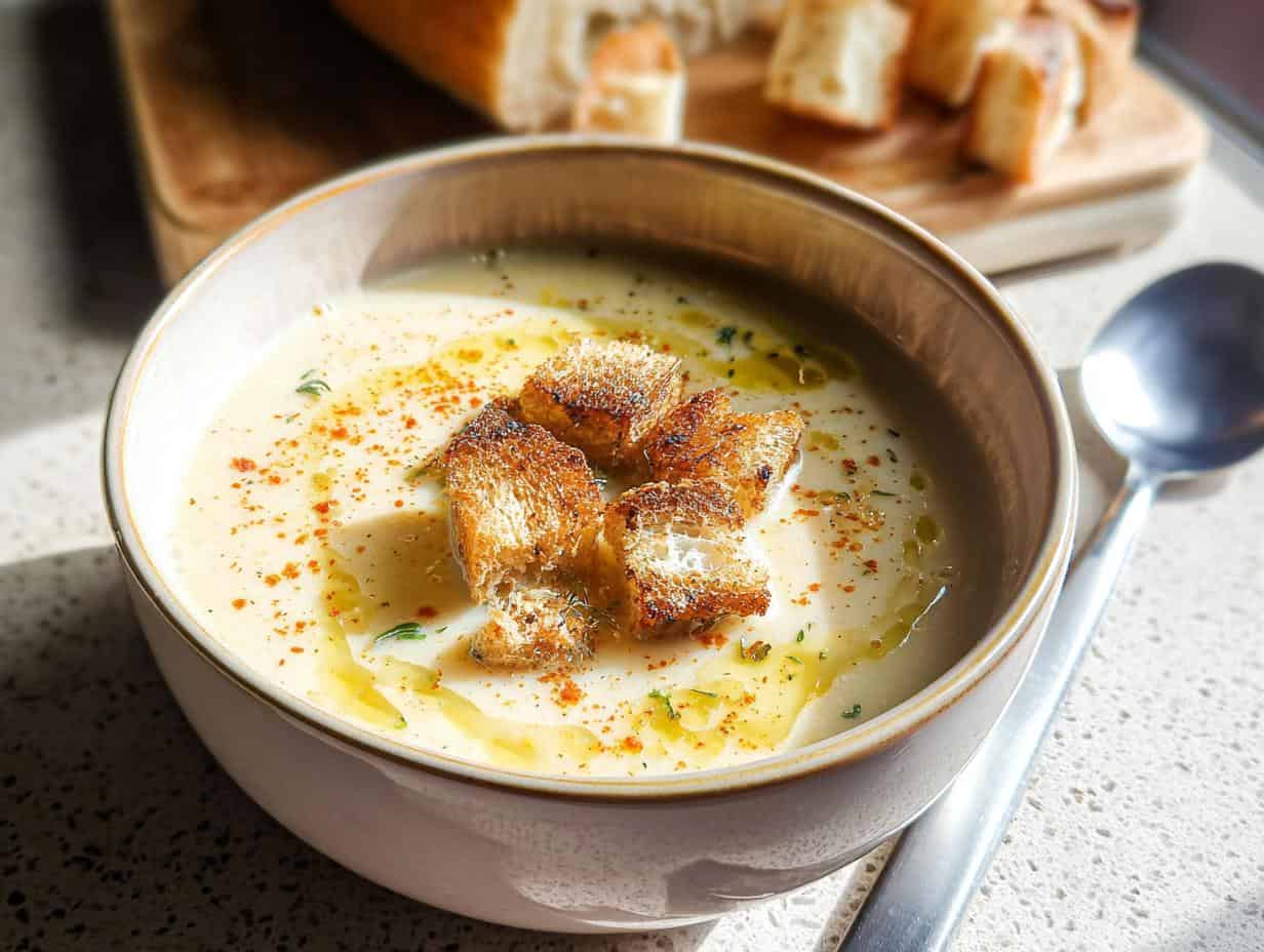 French Garlic Soup: Delicious Comfort with 64oz Secret