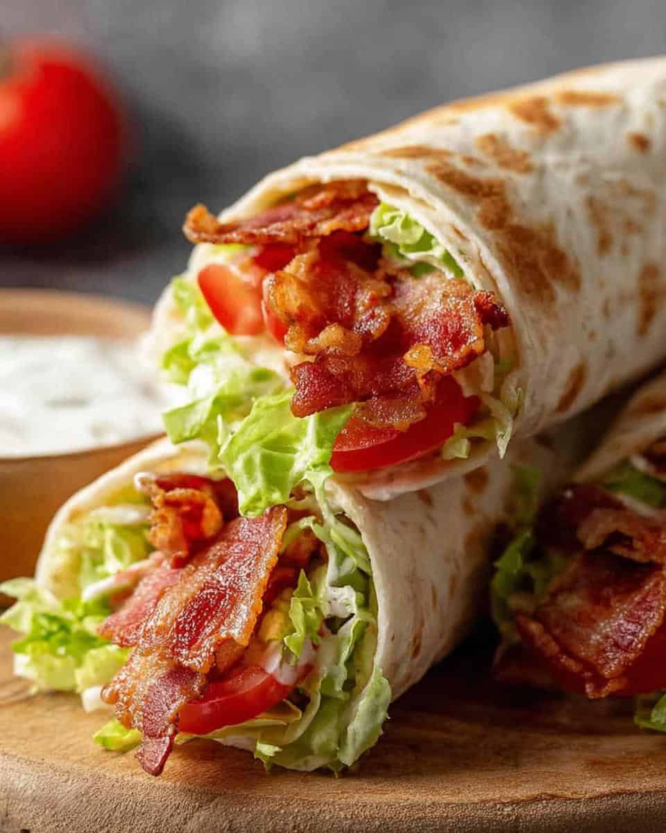 Gourmet BLT Wraps with Secret Sauce - detail 3