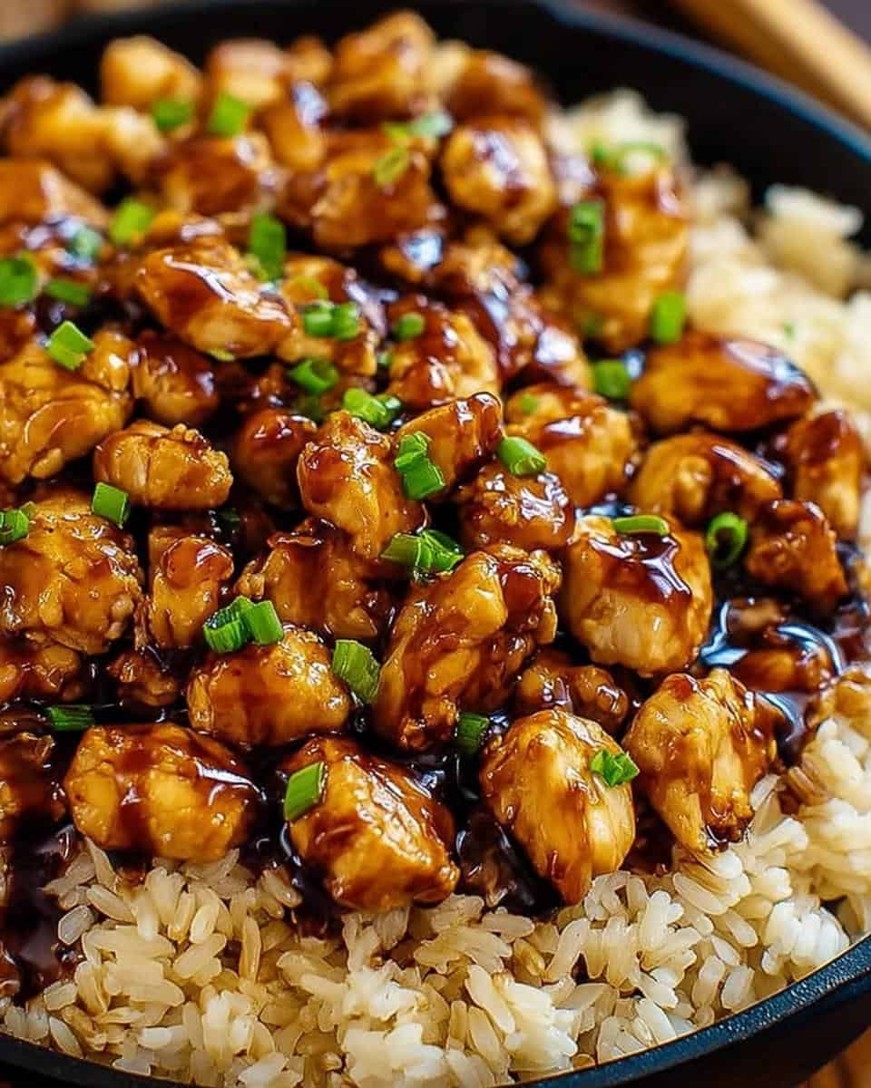 Honey BBQ Chicken Rice - detail 1