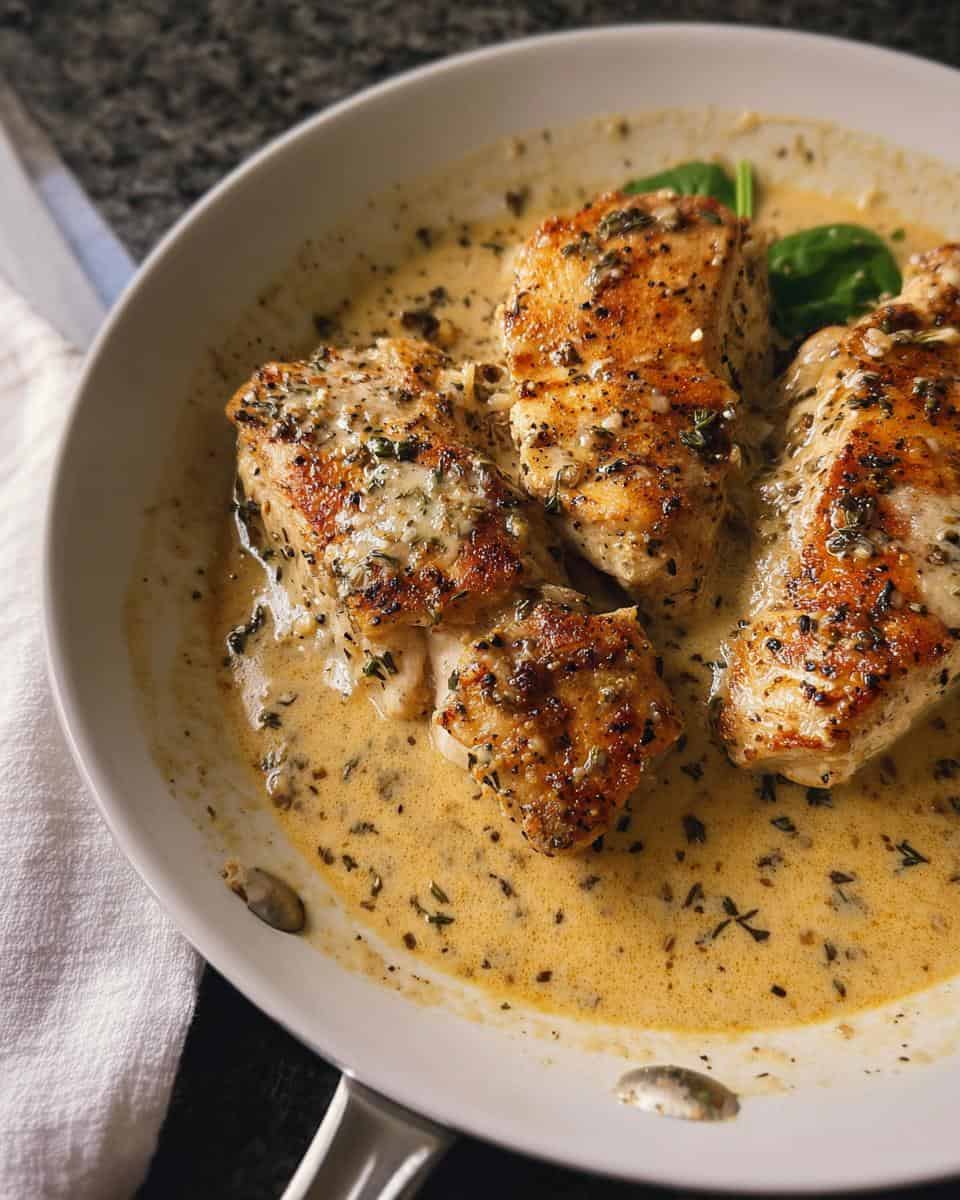 Keto Garlic Parmesan Chicken - detail 1