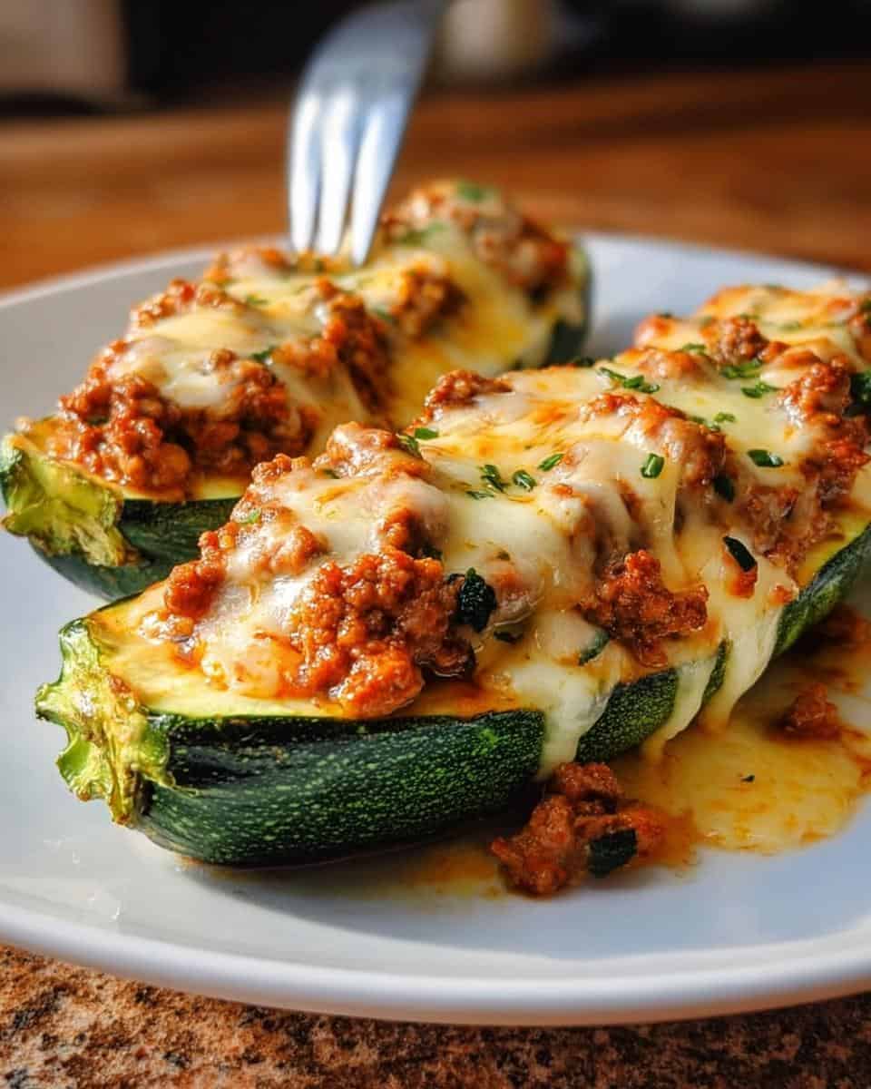 Keto Zucchini Boats - detail 1