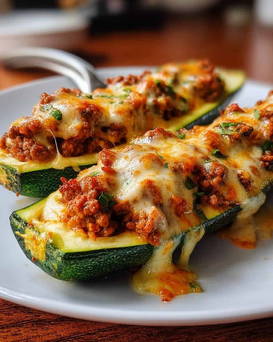 Keto Zucchini Boats - detail 2