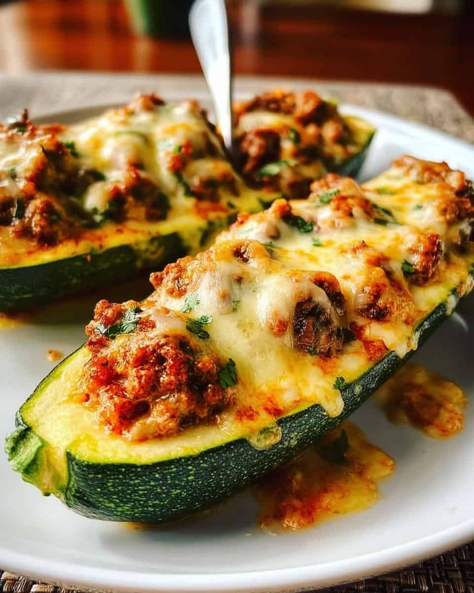 Keto Zucchini Boats - detail 3