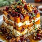 Layered Sweet Potato Butternut Squash Carrot Lasagna Recipe