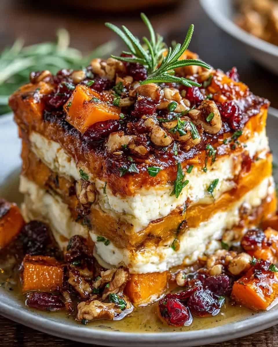 Layered Sweet Potato Butternut Squash Carrot Lasagna Recipe - detail 3