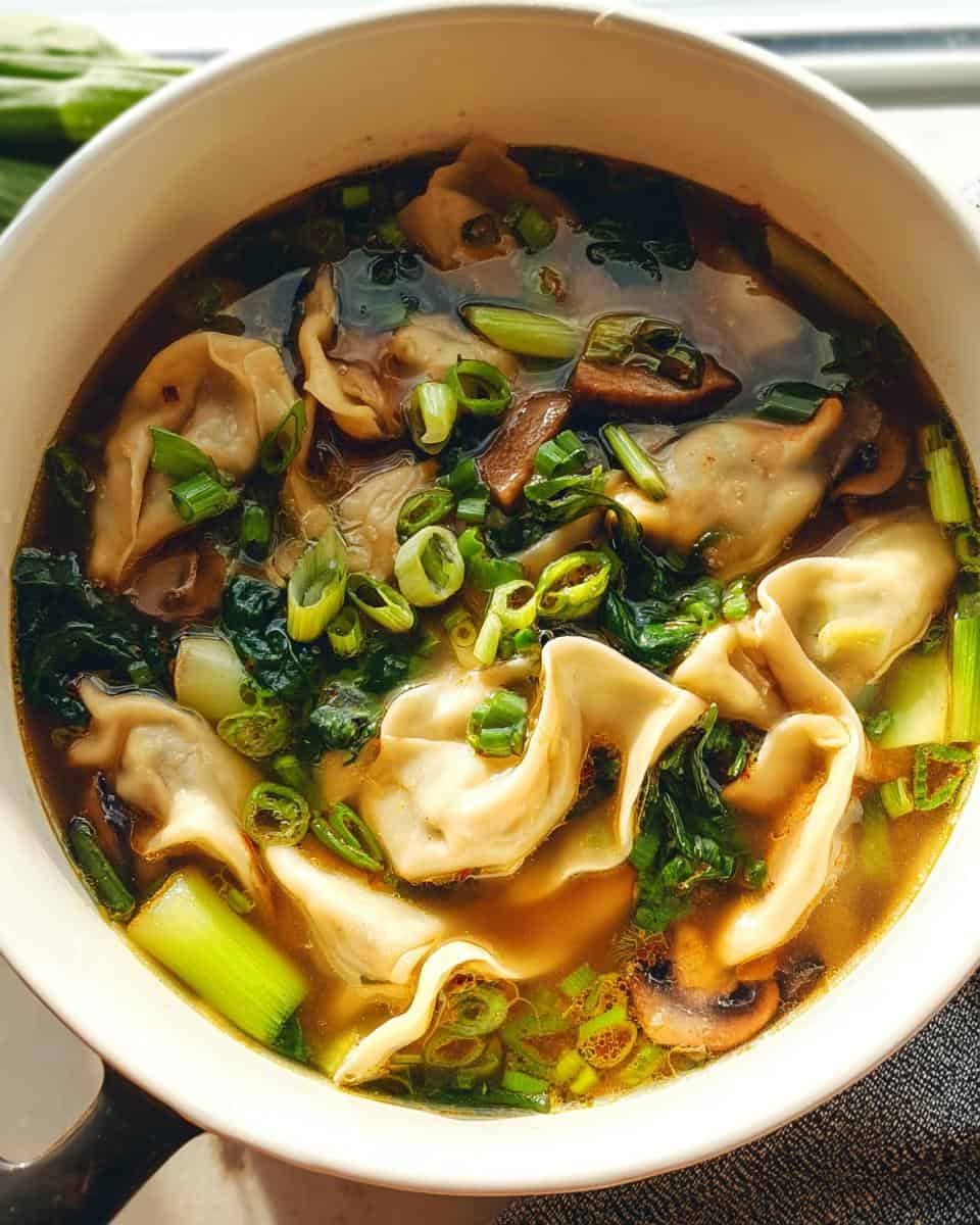 Potsticker Soup-Easy Comfort Food Recipe Lovers - detail 3