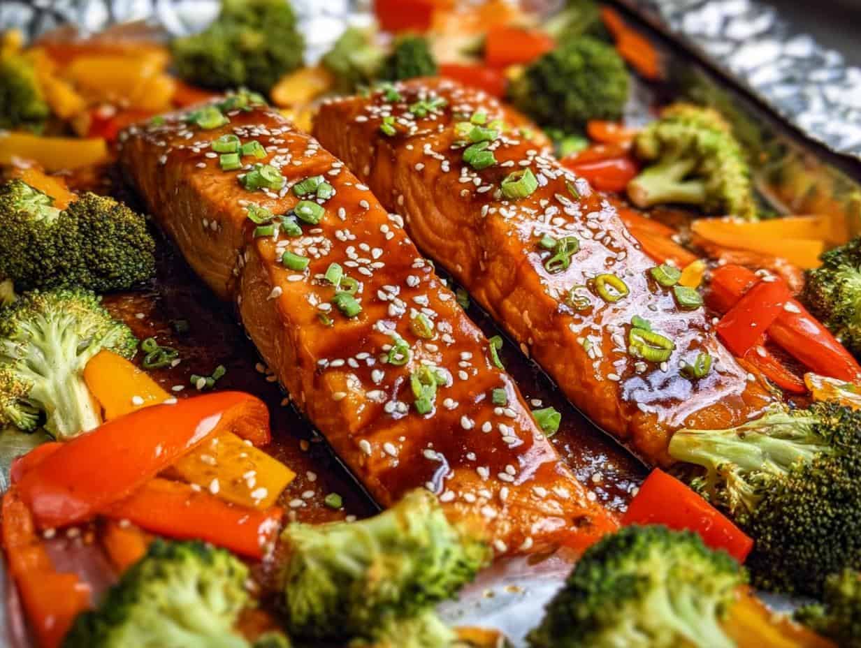 Sheet Pan Teriyaki Salmon: Shockingly Easy 35-Minute Meal