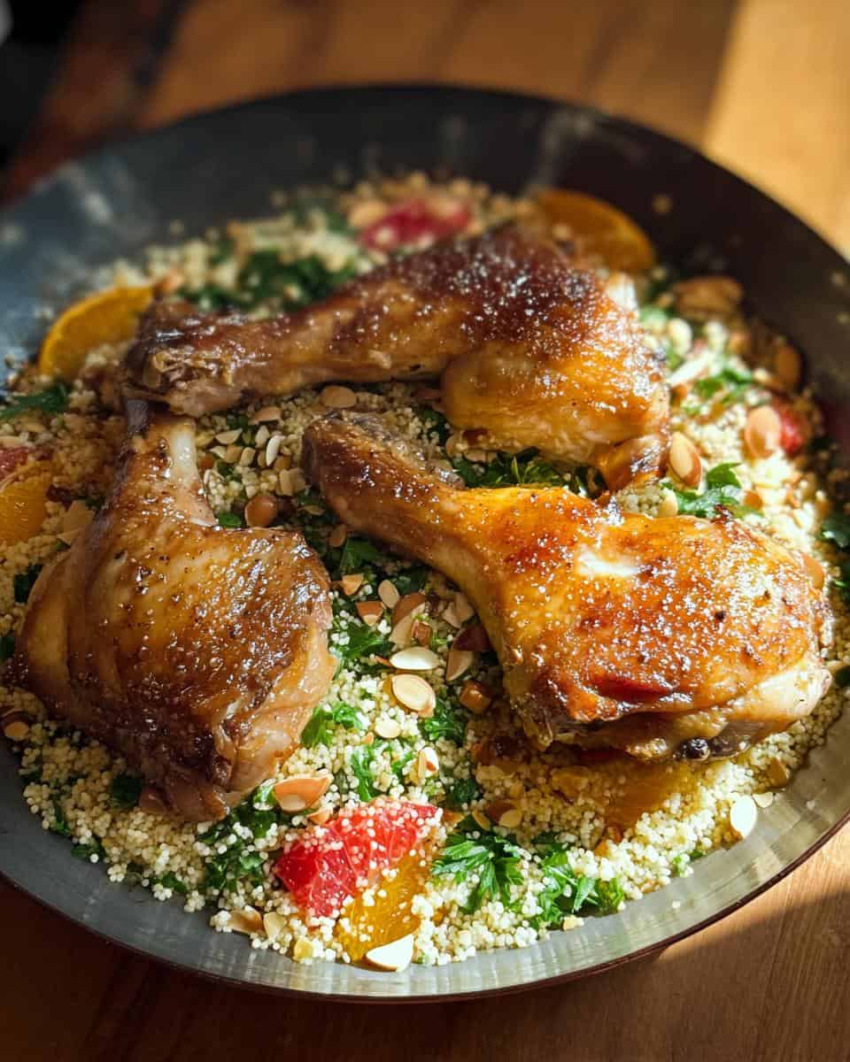 Simple Italian Style Chicken & Couscous - detail 1
