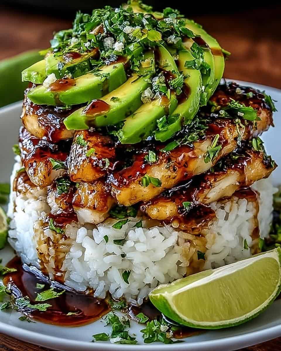 Devour 4 Tangy Honey Lime Chicken Stacks; Regret Nothing