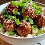 ASIAN GLAZED TURKEY MEATBALLS