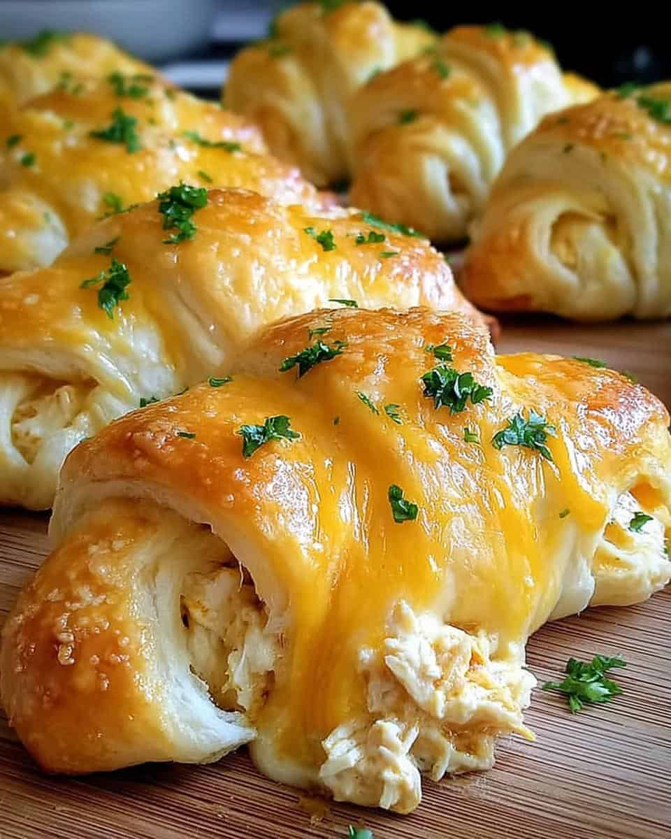 CHEESY CHICKEN CRESCENT ROLLS - detail 3