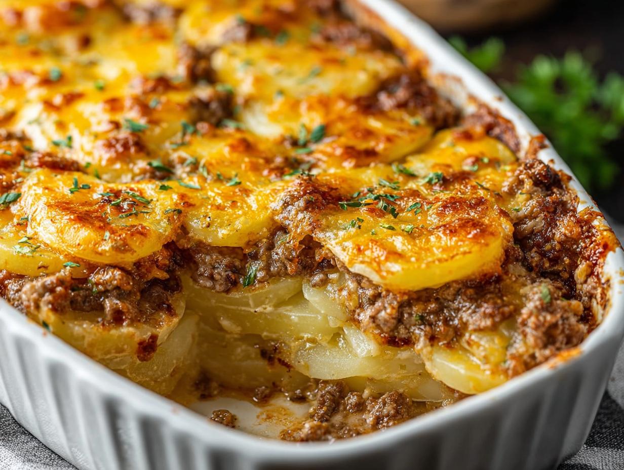 Craving Cheesy Hamburger Potato Casserole? It’s Disgusting!