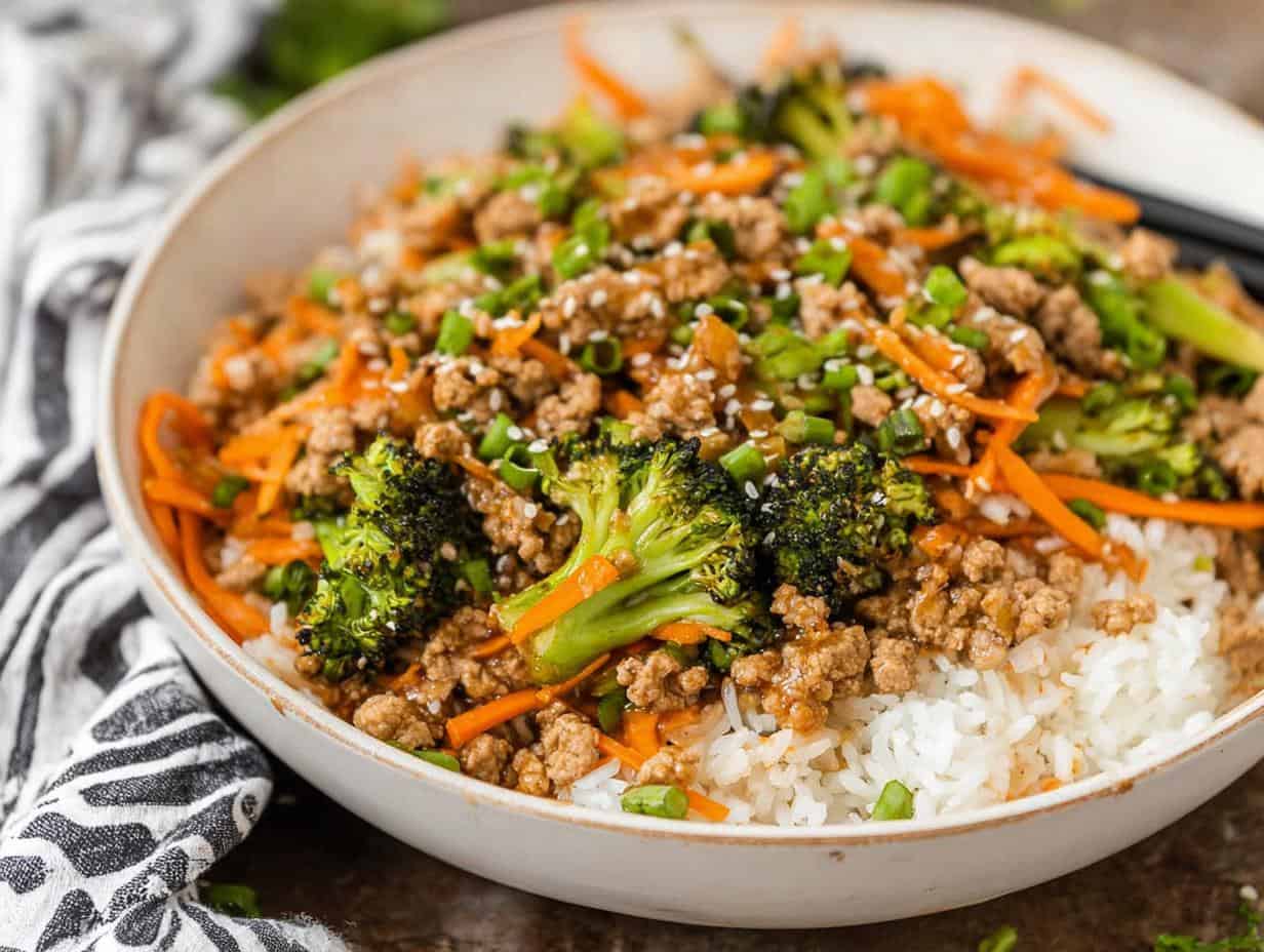 30-Minute Ground Turkey Teriyaki Stir Fry: Delicious Win
