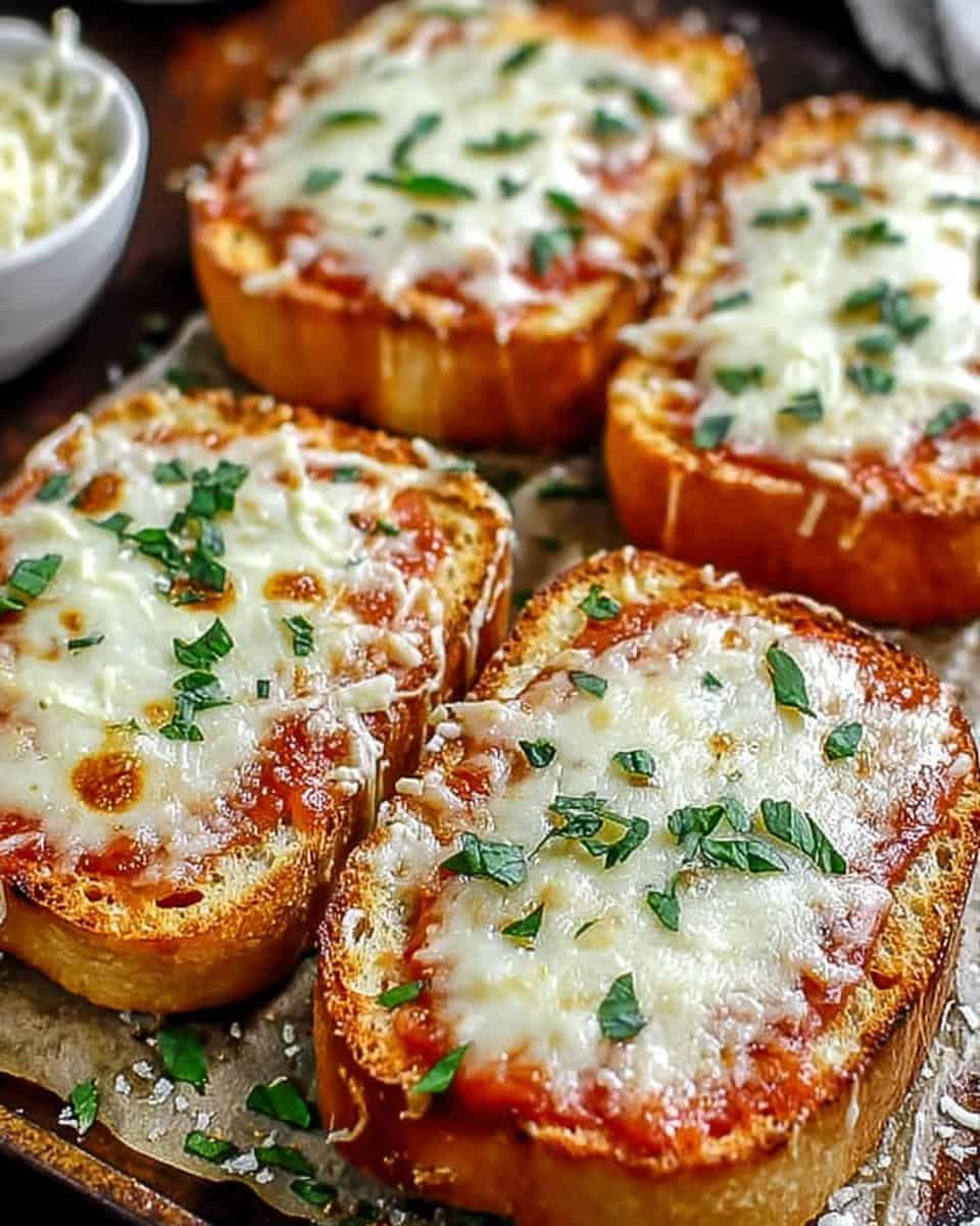 Garlic Toast Mini Pizzas - detail 3