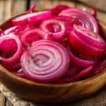 Hot Honey Pickled Red Onions