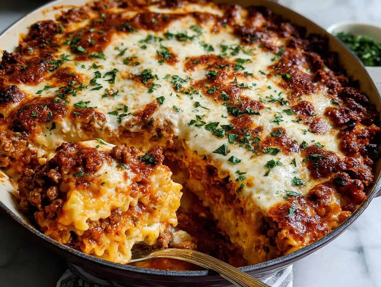 Lazy Lasagna: An Unforgivable 45-Minute Dinner