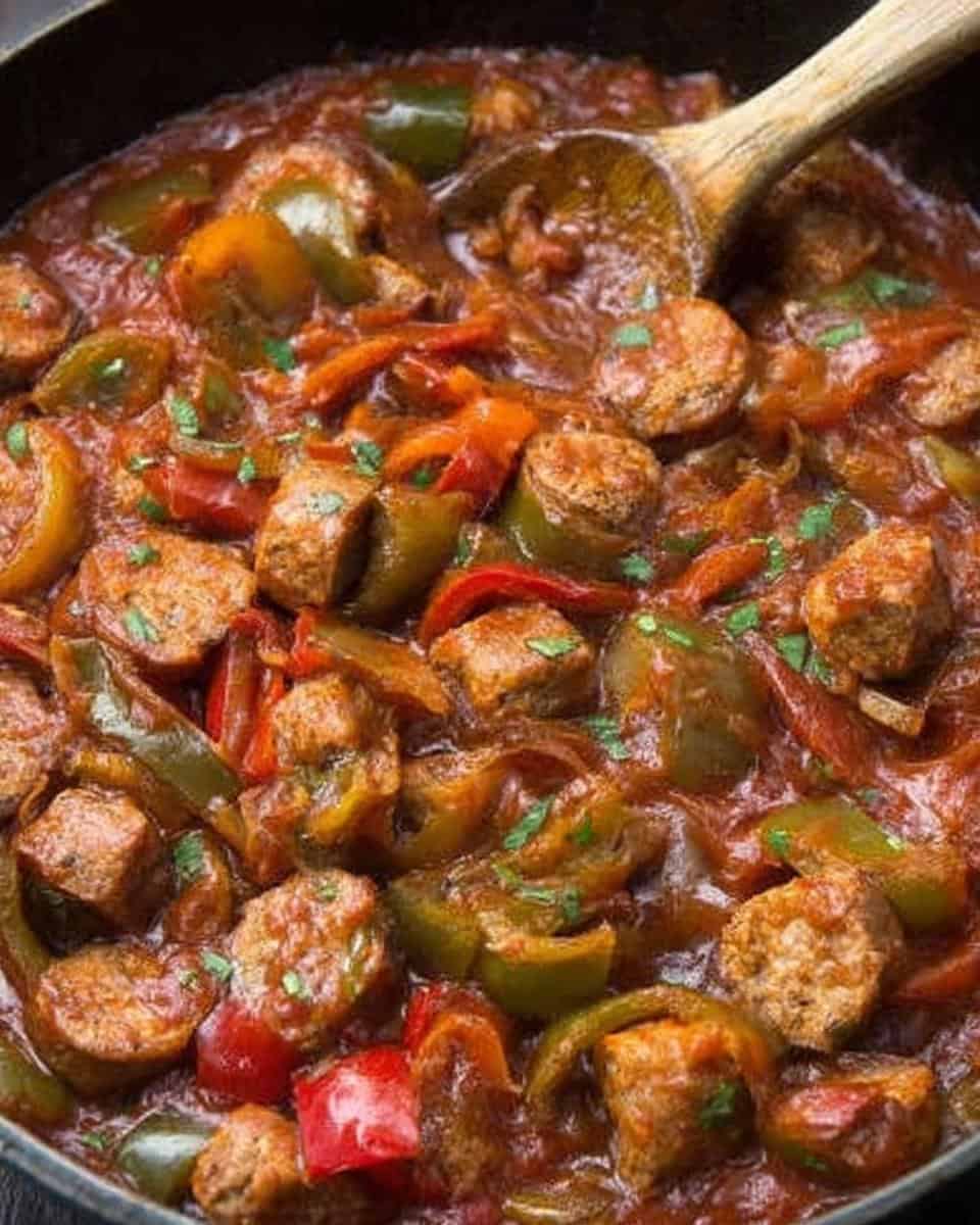 Sausage and Peppers - detail 3