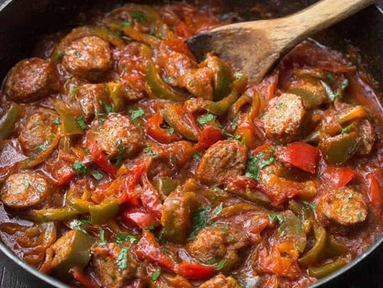 Sausage and Peppers Recipe: Shockingly Easy 1-Hour Meal