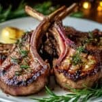 Savory Grilled Lamb Chops with Rosemary Garlic Marinade –