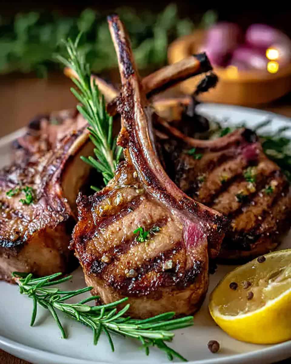 Savory Grilled Lamb Chops with Rosemary Garlic Marinade – - detail 3