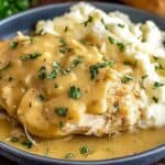 Slow Cooker Chicken & Gravy