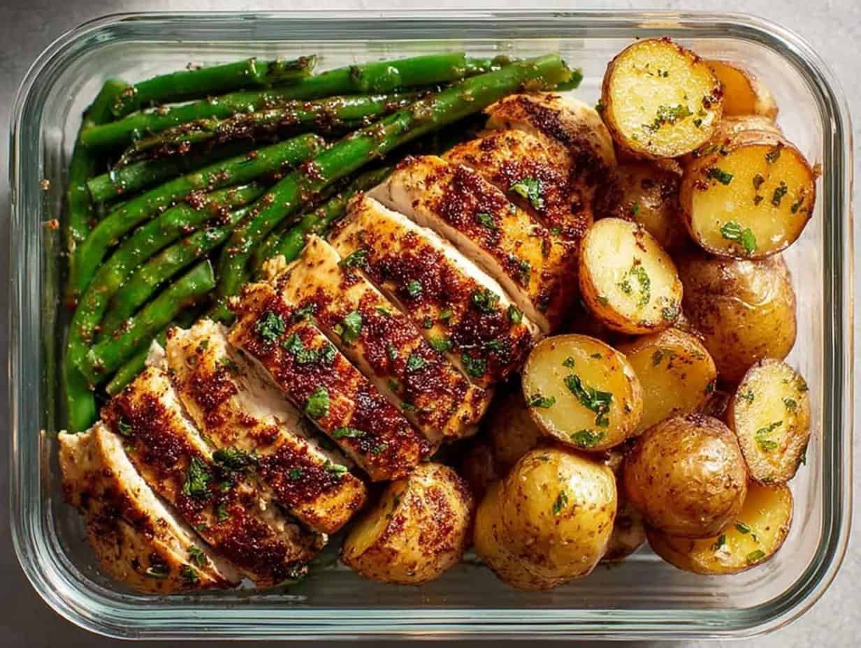 Lemon Garlic Chicken Meal Prep: Ditch Takeout in 1 Hour