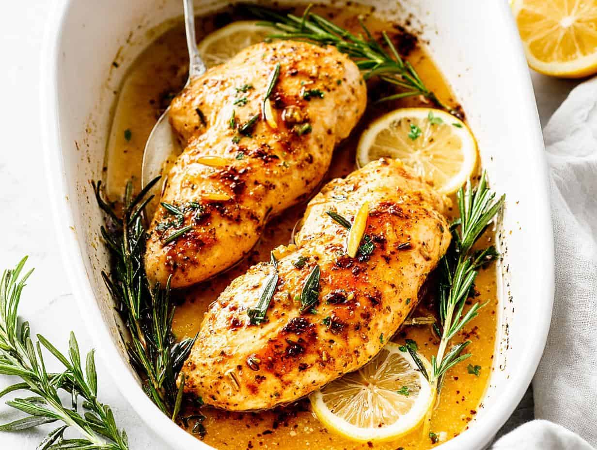 Lemon Garlic Rosemary Chicken: 3-Step Flavor Bomb
