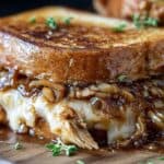BBQ Chicken Grilled Cheese Sandwich