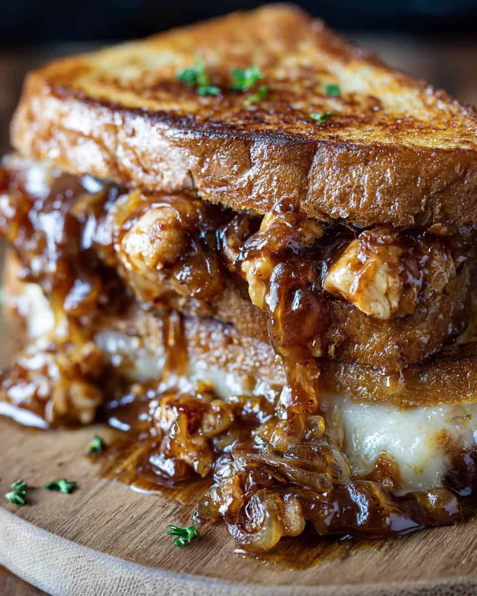 BBQ Chicken Grilled Cheese Sandwich - detail 2