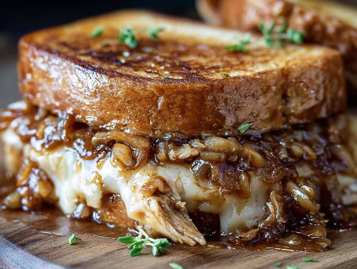 BBQ Chicken Grilled Cheese Sandwich: 3 Unholy Bites