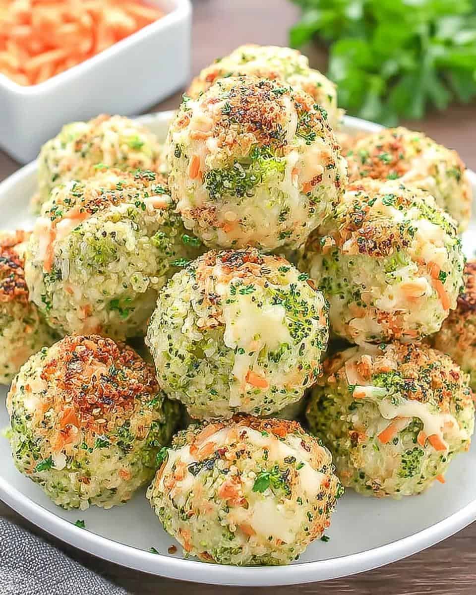 Baked Broccoli Cheese Balls (Vegan) – Crispy, Cheesy & Delicious - detail 3
