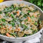 Creamy One-Pot Spring Vegetable Pasta Recipe
