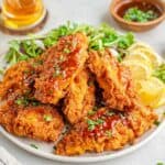 Crispy Honey Lemon Chicken Tenders
