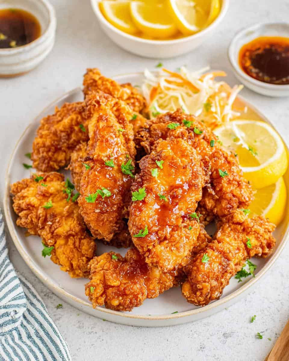 Crispy Honey Lemon Chicken Tenders - detail 3