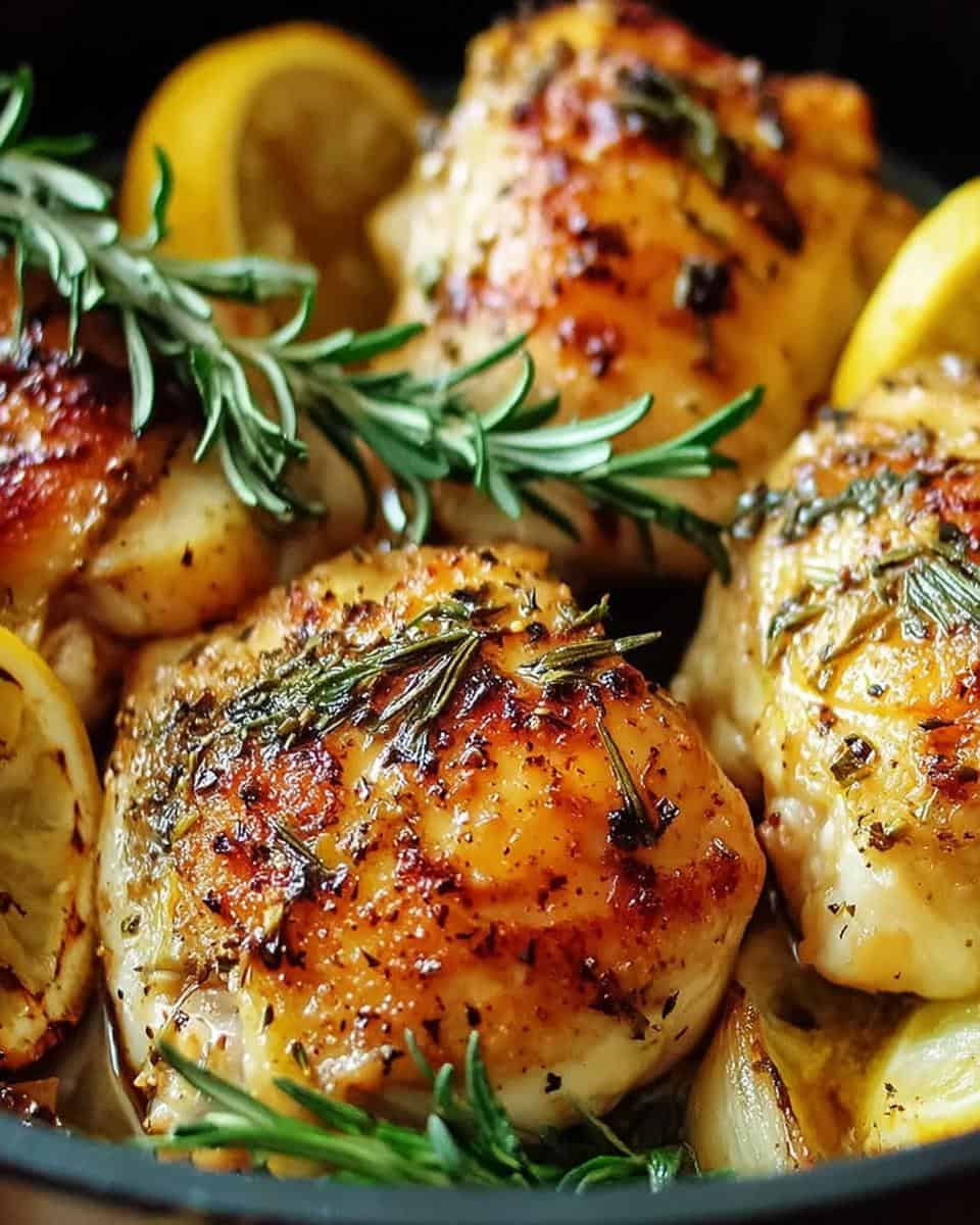 Easter Herb-Roasted Lemon Chicken - detail 1