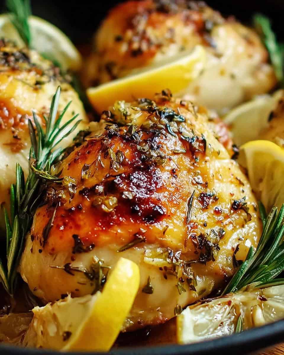 Easter Herb-Roasted Lemon Chicken - detail 2
