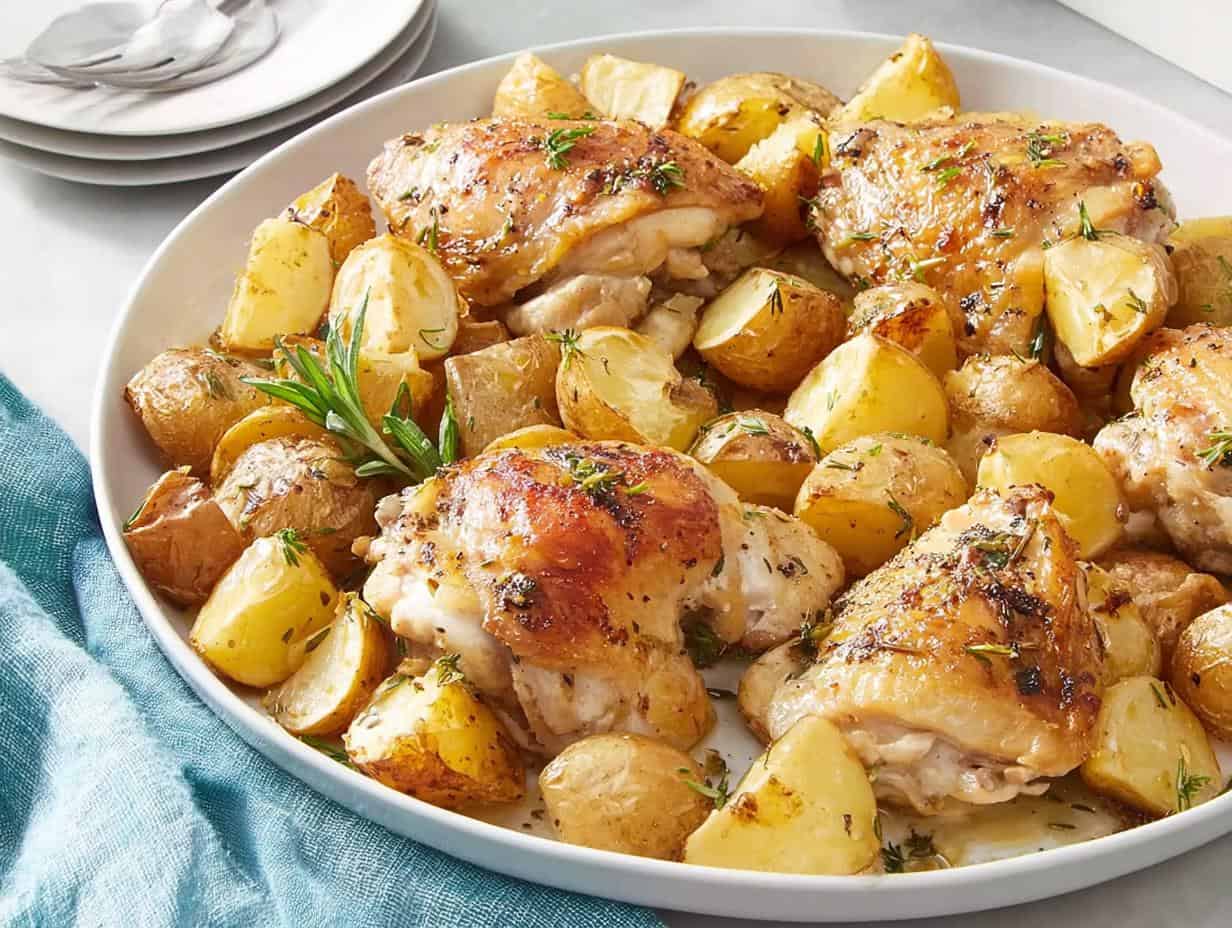 Easy Greek Lemon Chicken & Potatoes: 1 Unforgivable Mistake
