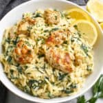 Easy Lemon Chicken Orzo Recipe