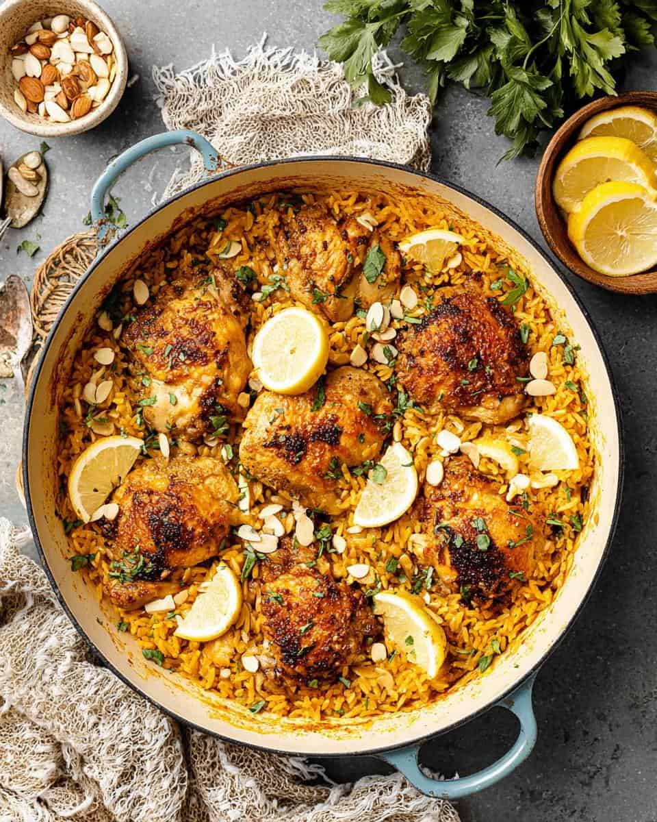 Effortless One-Pot Lemon Garlic Chicken Orzo Delight - detail 1