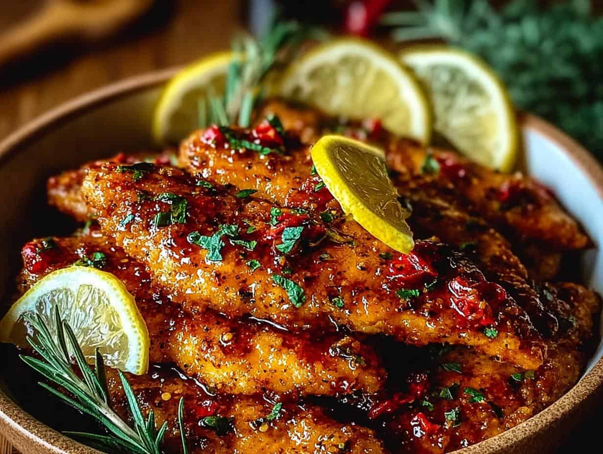Flavorful Mediterranean Chicken Tenders Recipe in 30 Minutes