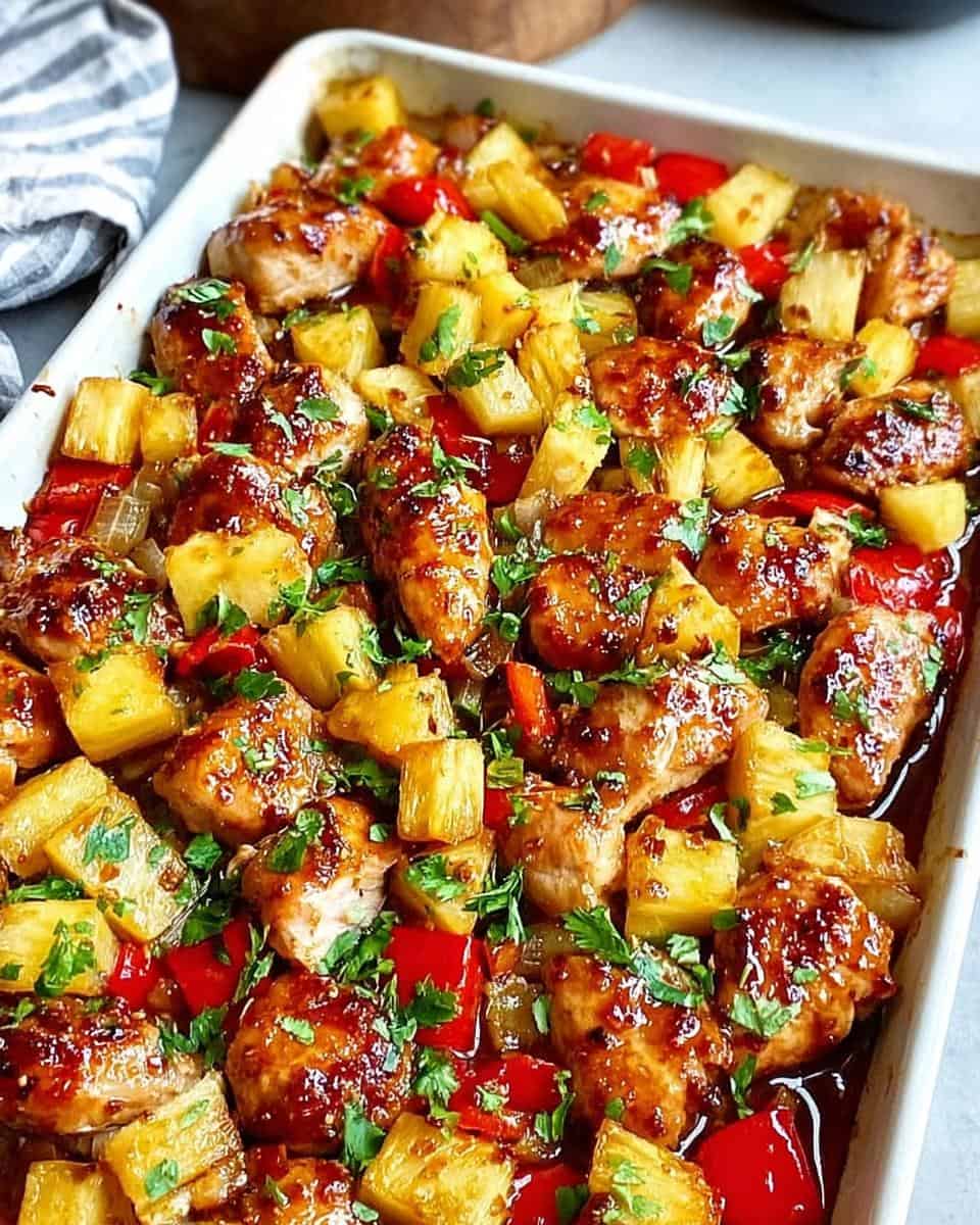 Flavorful Sheet Pan Hawaiian Chicken Recipe - detail 2