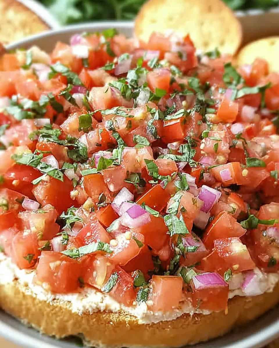 Fresh and Flavorful Easy Bruschetta Dip - detail 2