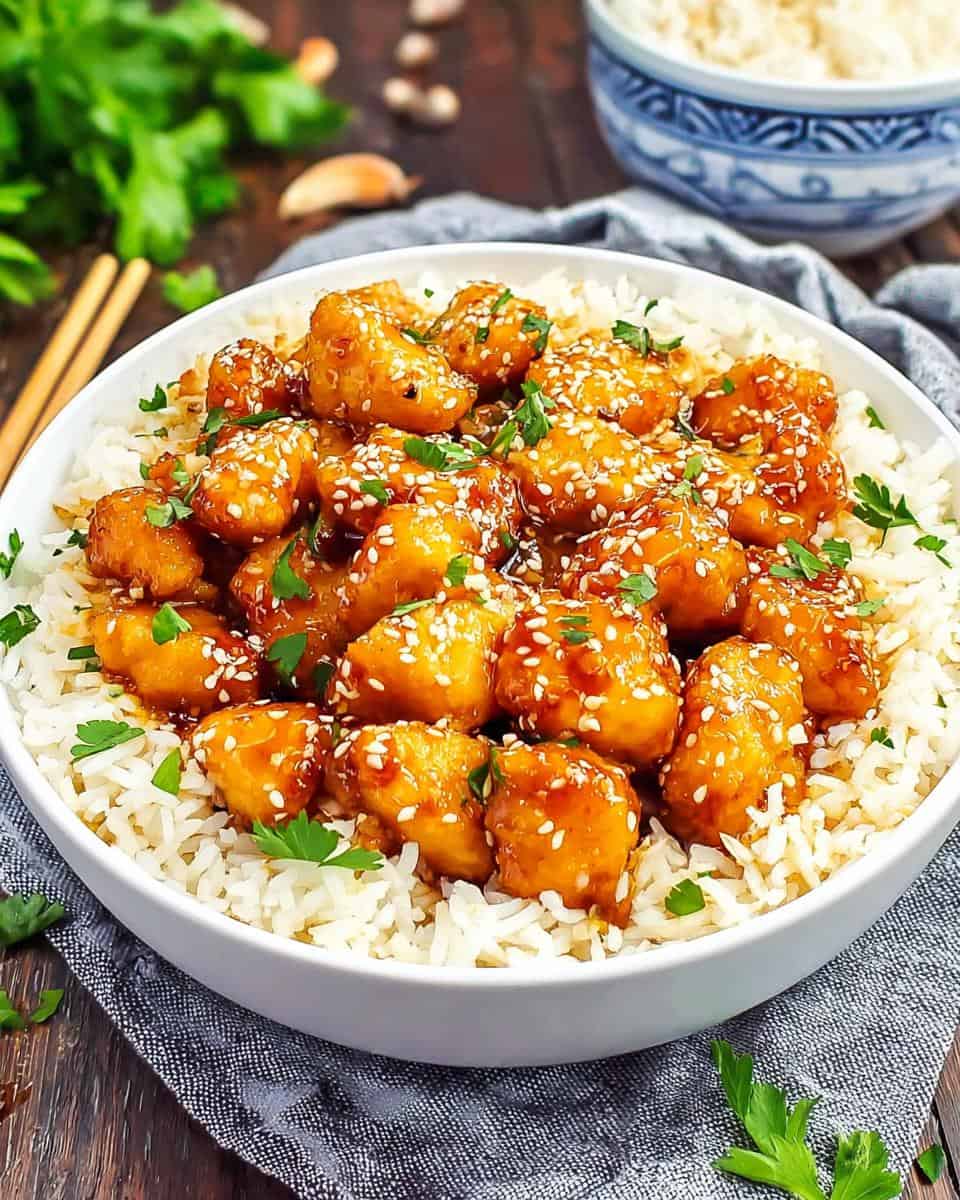 Honey Garlic Chicken Bites - detail 2