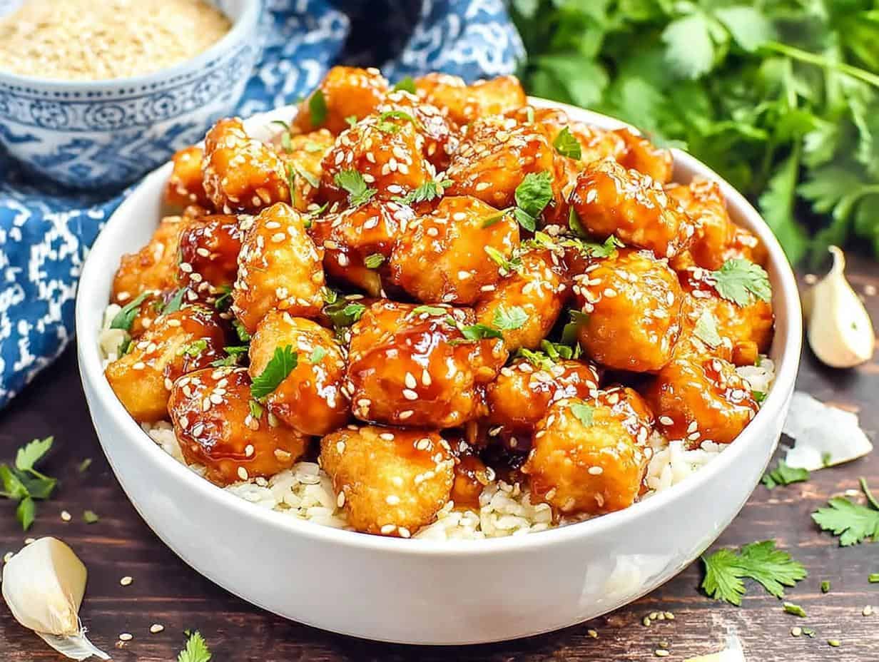 Disgustingly Easy 15-Minute Honey Garlic Chicken Bites